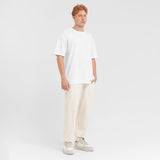 Men's Relaxed Pima Cotton T-Shirt — Brilliant White - JAMES BARK