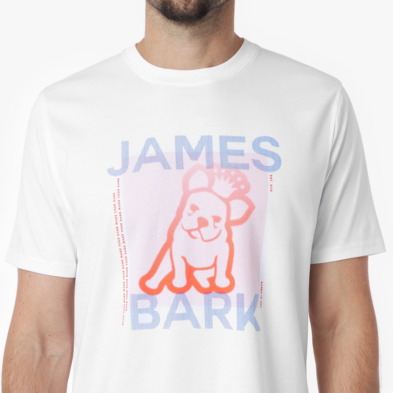 Men's Dog Logo Graphic Tee - JAMES BARK