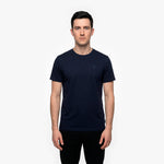 Men's Crew Neck Jersey T-Shirt — Dress Blue/Blue - JAMES BARK