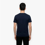 Men's Crew Neck Jersey T-Shirt — Dress Blue/Blue - JAMES BARK
