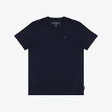 Men's Crew Neck Jersey T-Shirt — Dress Blue/Blue - JAMES BARK