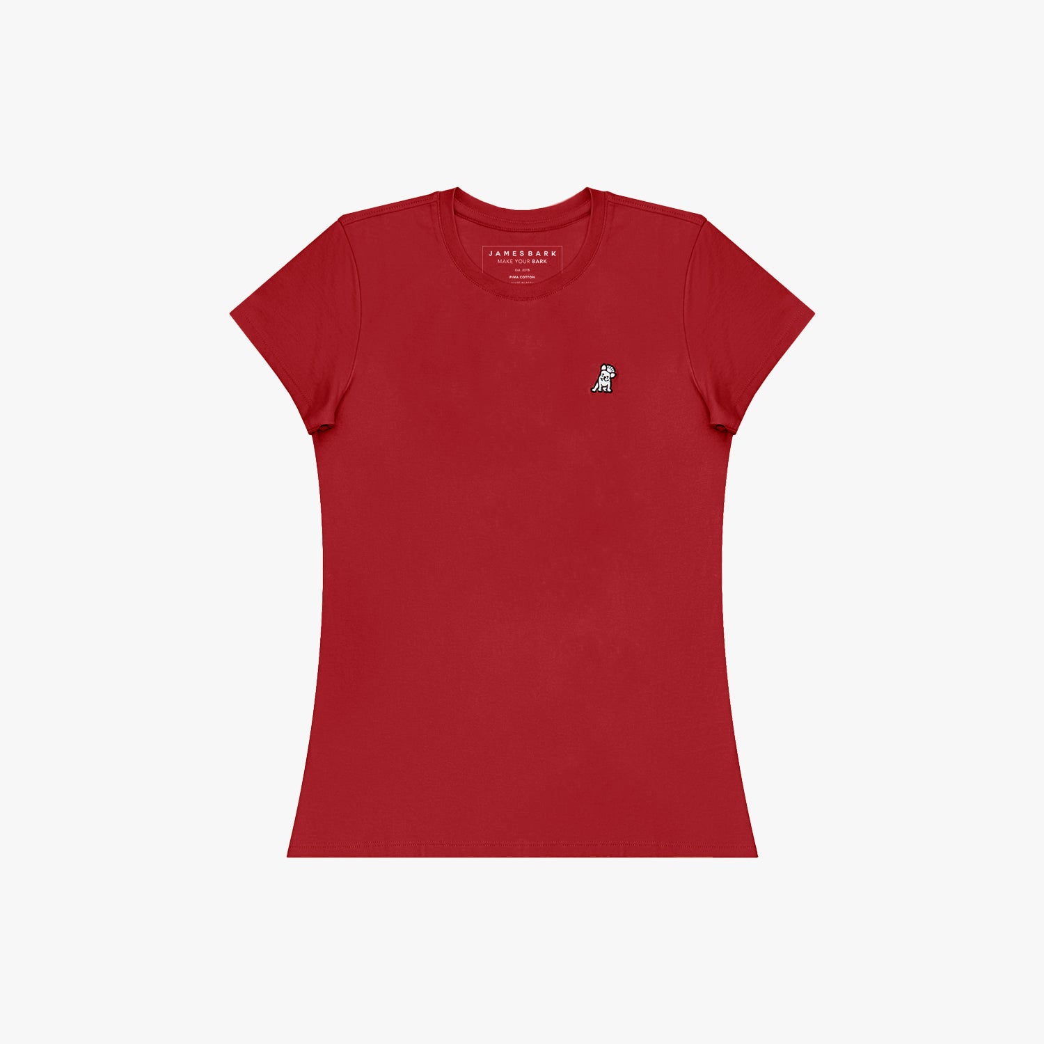 Women's Crew Neck Jersey T-Shirt - JAMES BARK