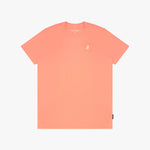 Men's Crew Neck Jersey T-Shirt — Fusion Coral/Peach - JAMES BARK