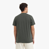 Men's Crew Neck Jersey T-Shirt — Grape Leaf/Green - JAMES BARK