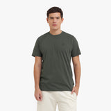 Men's Crew Neck Jersey T-Shirt — Grape Leaf/Green - JAMES BARK