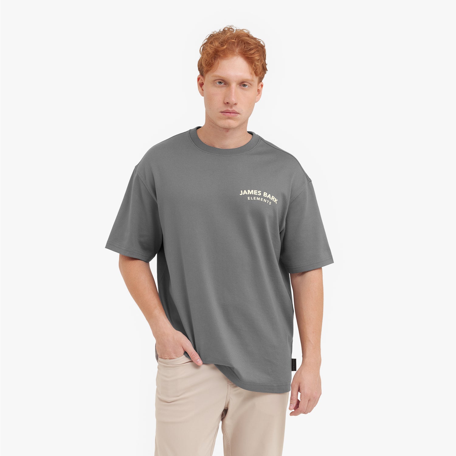 Men's Graphic Relaxed Tee - JAMES BARK