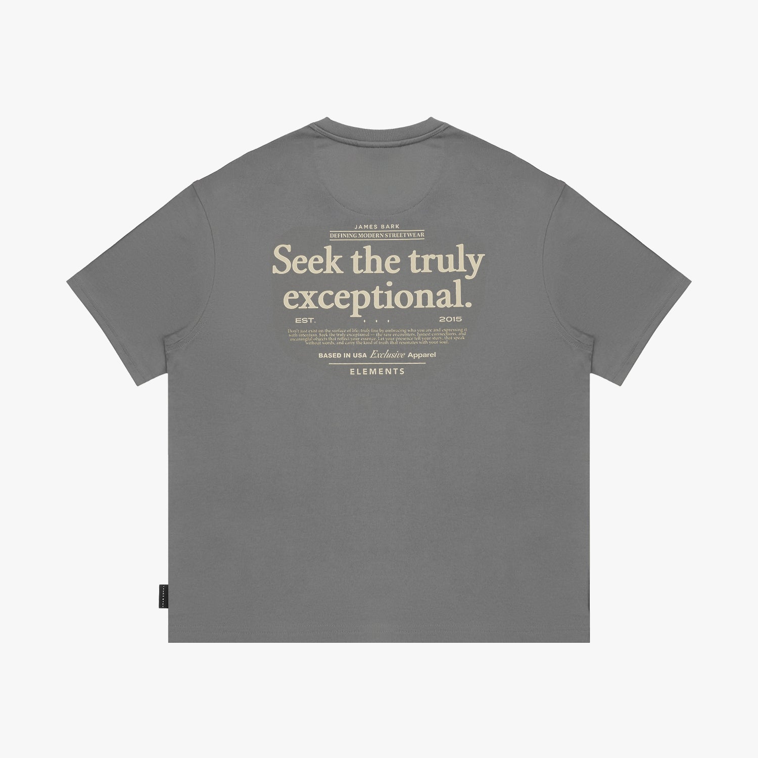 Men's Graphic Relaxed Tee - JAMES BARK