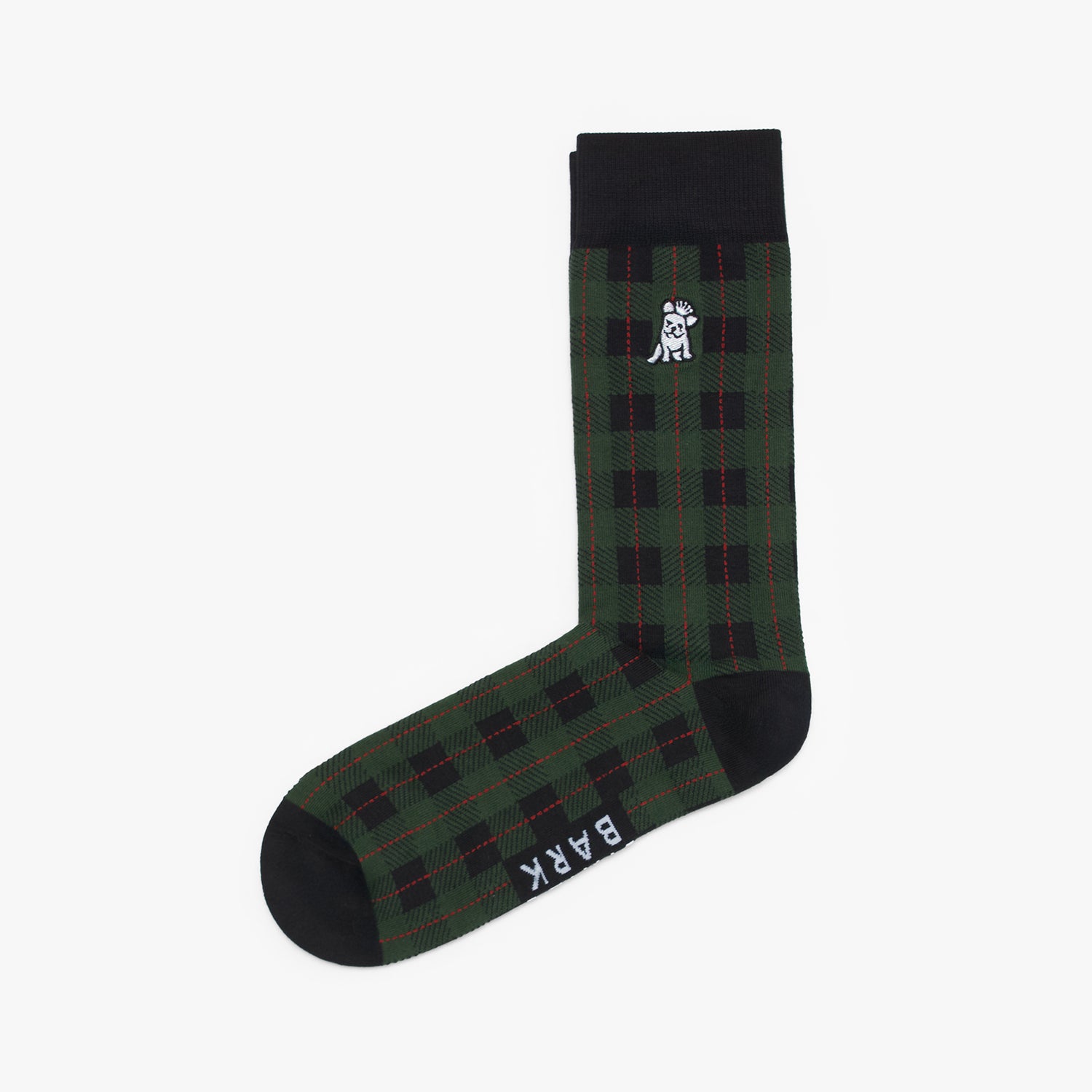 Men's Plaid Printed Socks - JAMES BARK