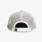 Retro Trucker Cap in White Camo-JAMES BARK