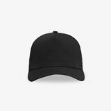 Reverse Logo Recycled Cap in Black-JAMES BARK