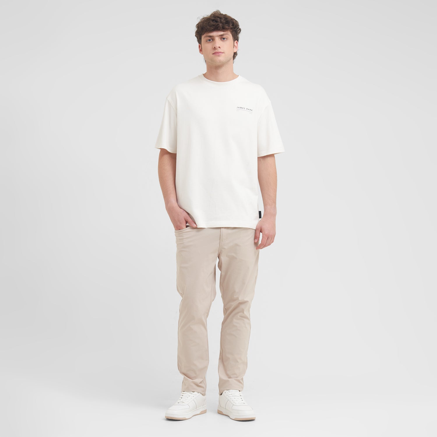 Men's Graphic Relaxed Tee - JAMES BARK