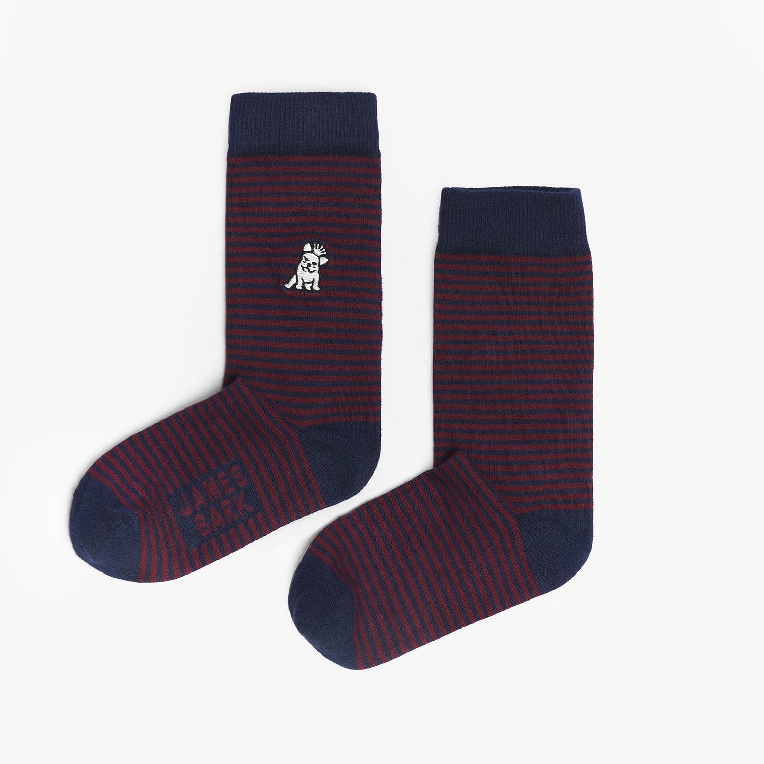 Kid's Striped Printed Socks - JAMES BARK