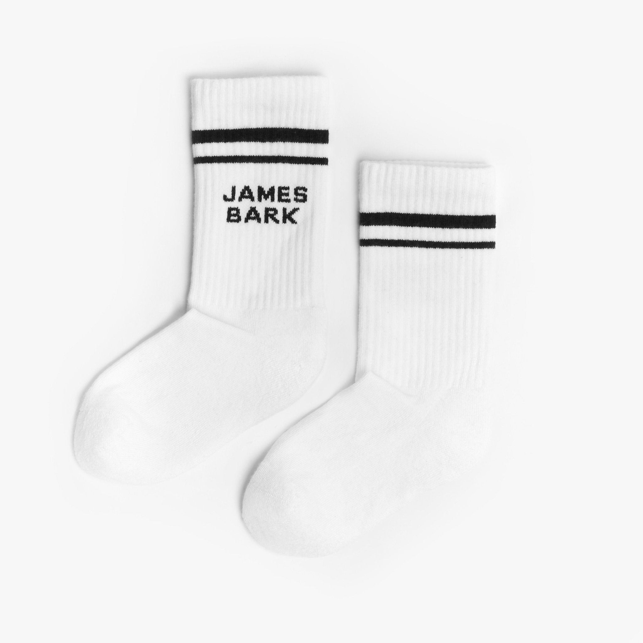 Kid's Logo Sport Striped Socks - JAMES BARK