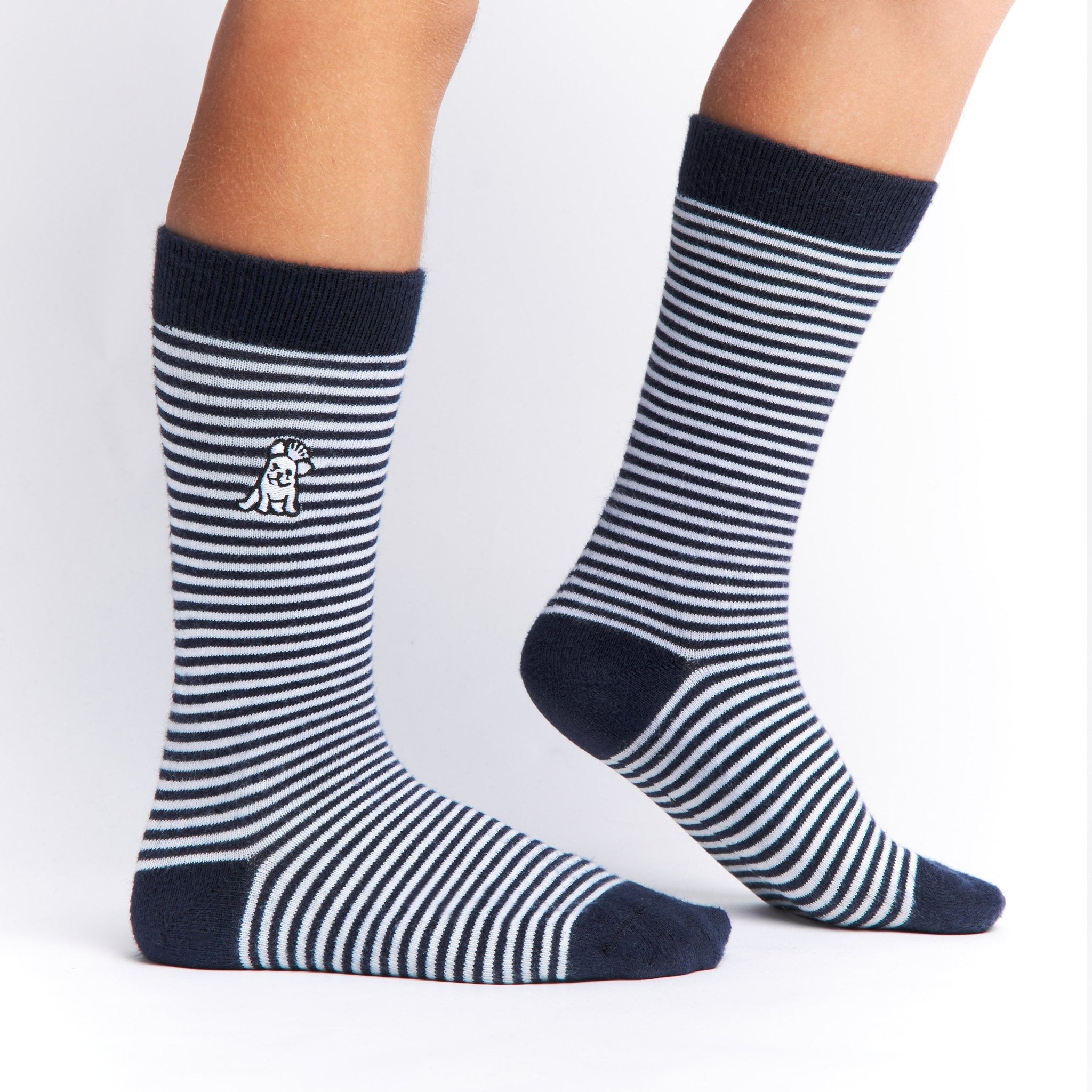 Kid's Striped Printed Socks - JAMES BARK