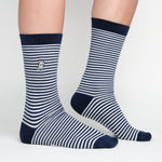 Men's Striped Printed Socks - JAMES BARK