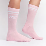 Women's Logo Sport Striped Socks - JAMES BARK
