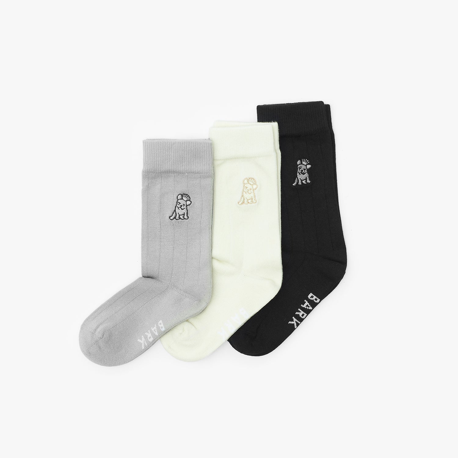 Kid's 3 - Pack Knit Socks - JAMES BARK