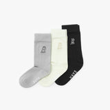 Kid's 3 - Pack Knit Socks - JAMES BARK