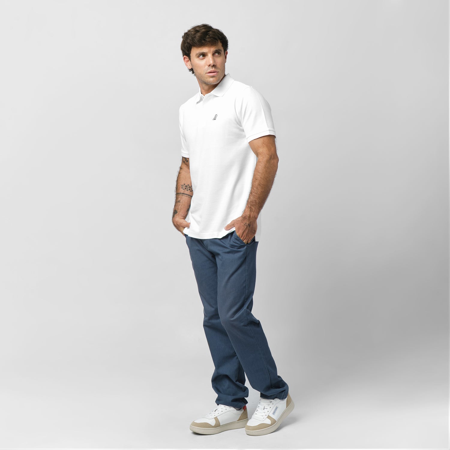 Men's Regular Fit Polo Shirt-JAMES BARK