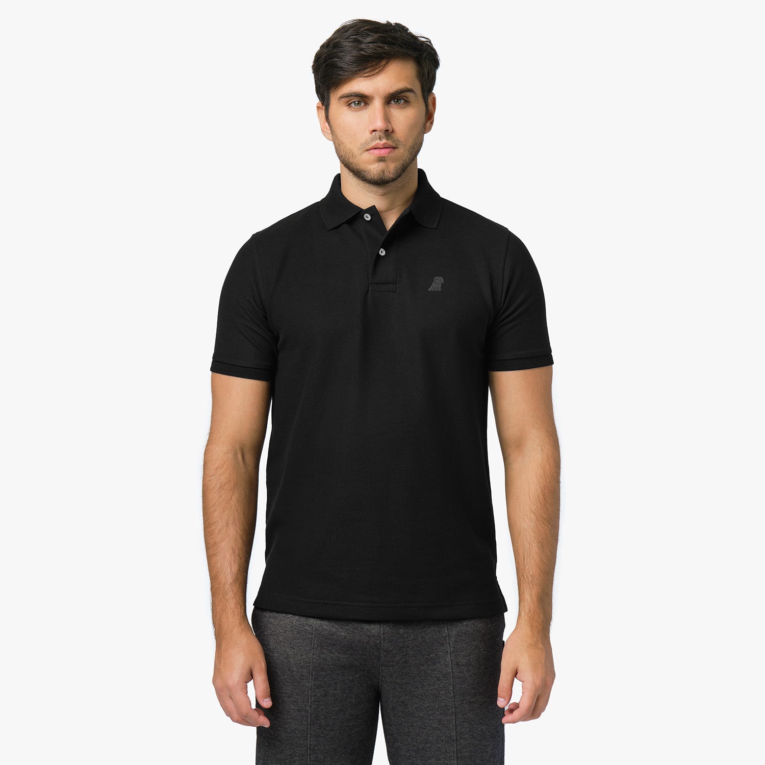 Men's Regular Fit Polo Shirt-JAMES BARK