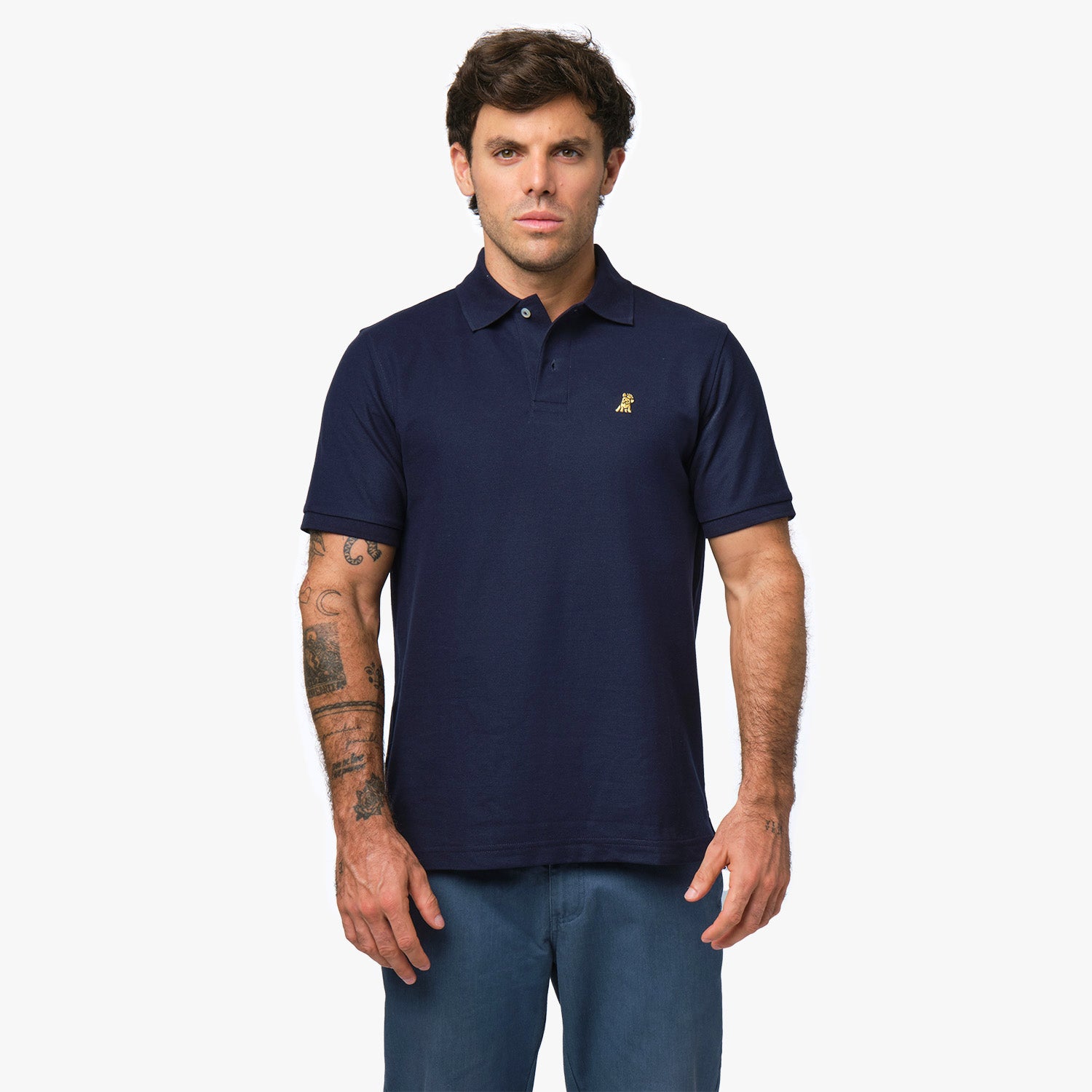 Men's Regular Fit Polo Shirt-JAMES BARK