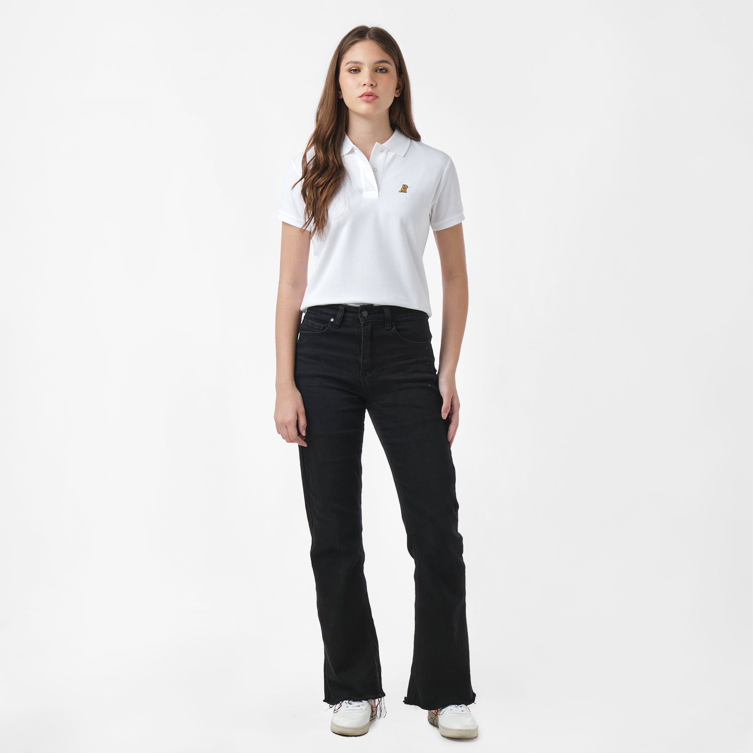 Women's Regular Fit Polo Shirt-JAMES BARK