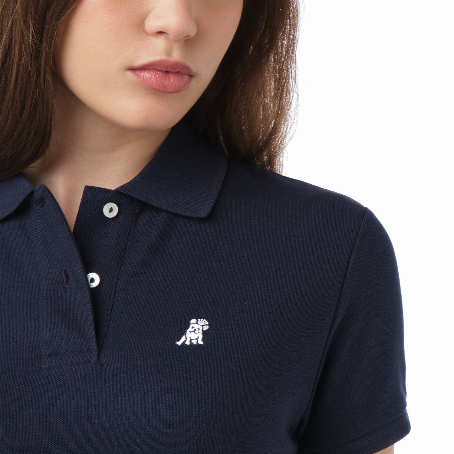 Women's Regular Fit Polo Shirt-JAMES BARK