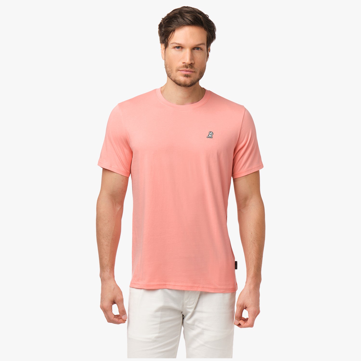 Men's Crew Neck Jersey T-Shirt-JAMES BARK