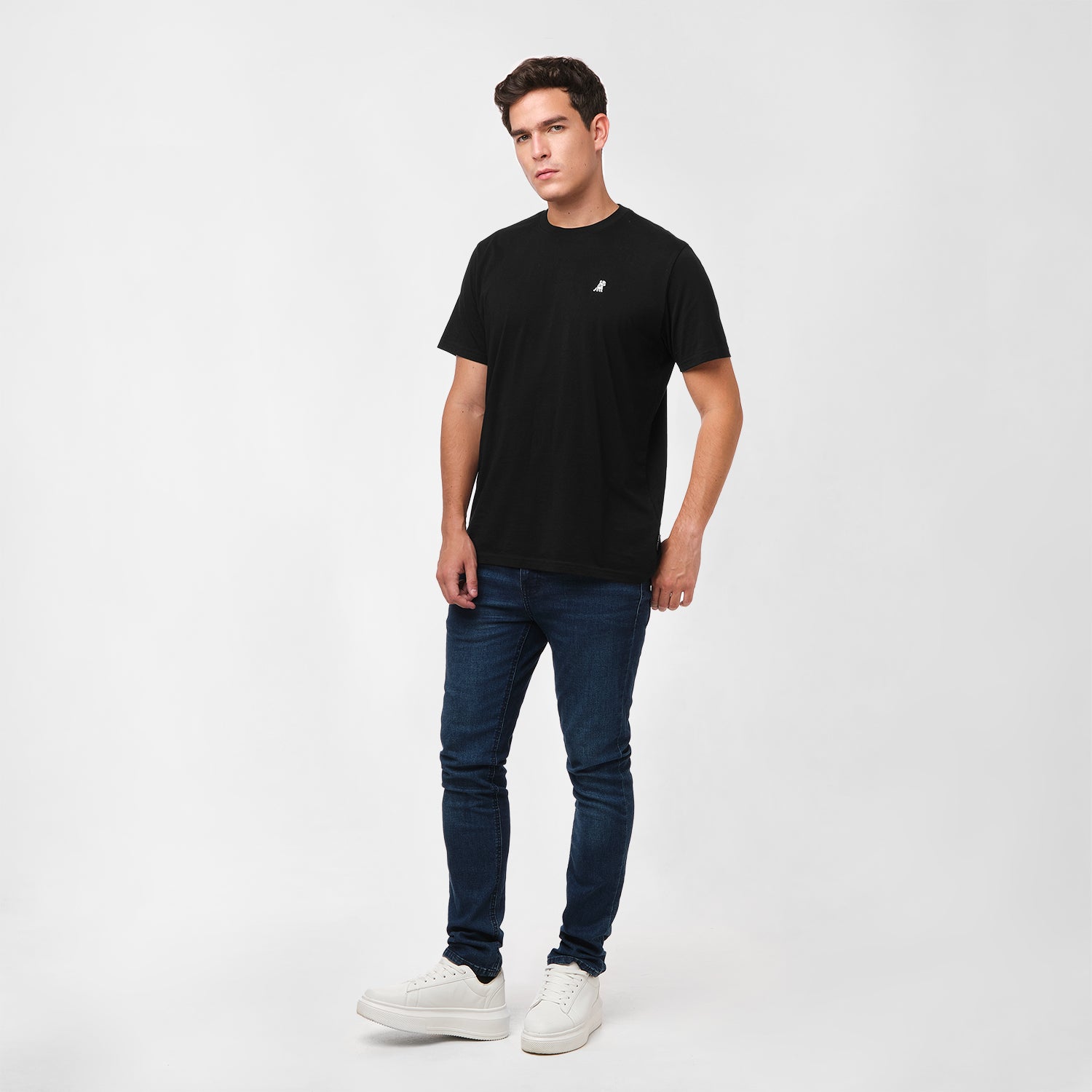 black t shirt with dress pants Pulling Off A T-Shirt With Dress Pants: It's Possible