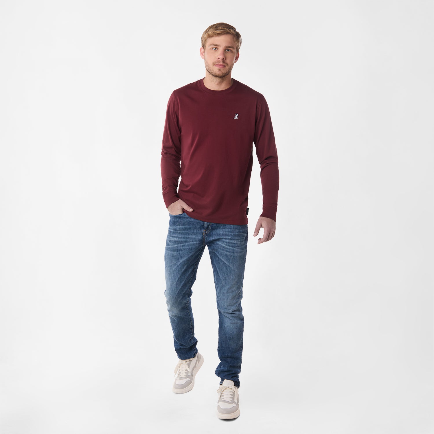 Men's Long Sleeve T-Shirt-JAMES BARK