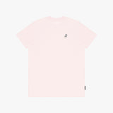 Men's Crew Neck Jersey T-Shirt — Mauve Morn/White - JAMES BARK