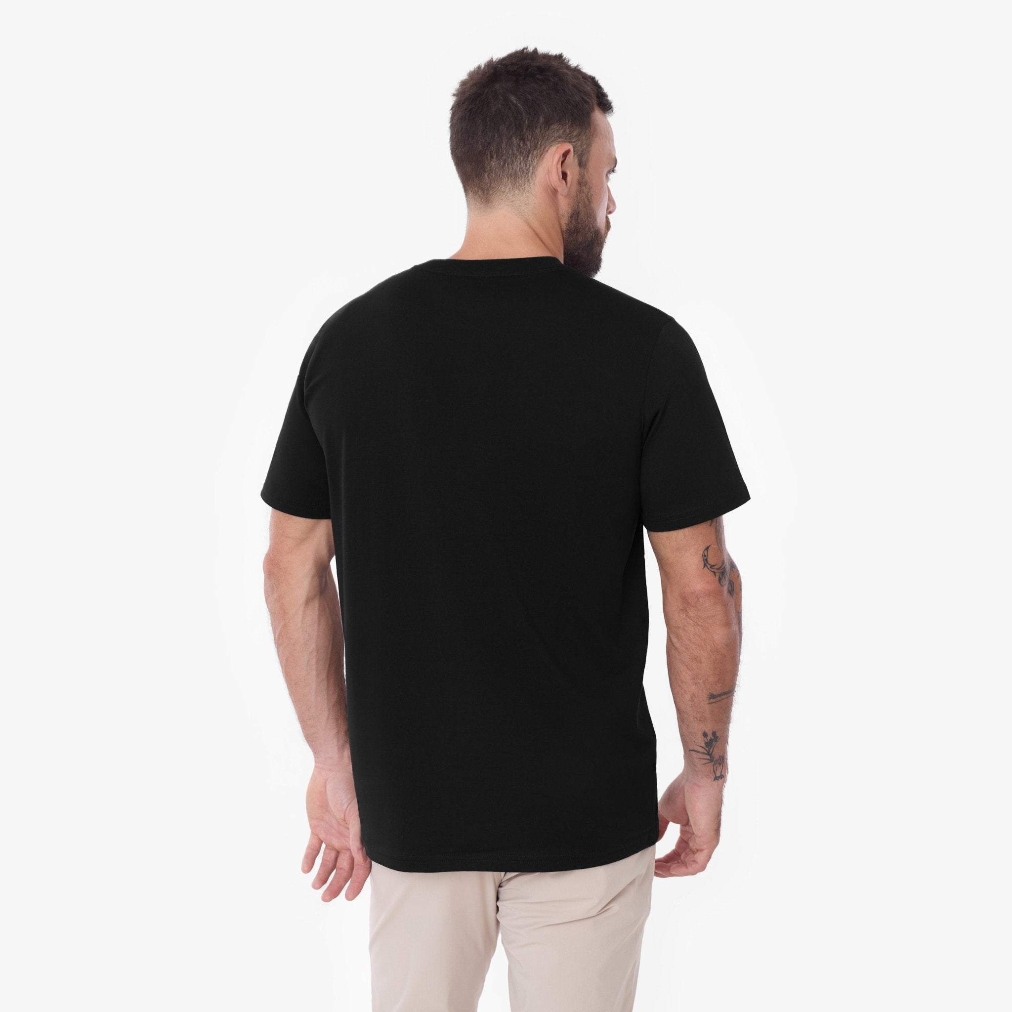 Men's Privé Patch Jersey Tee - JAMES BARK