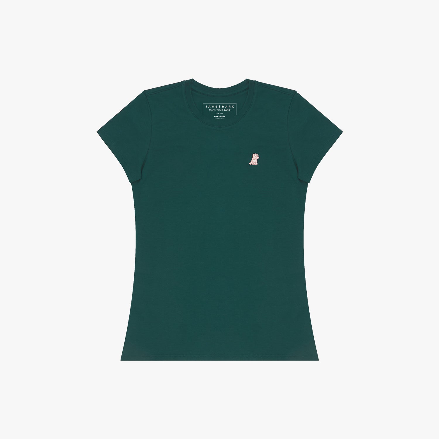 Women's Crew Neck Jersey T-Shirt - JAMES BARK
