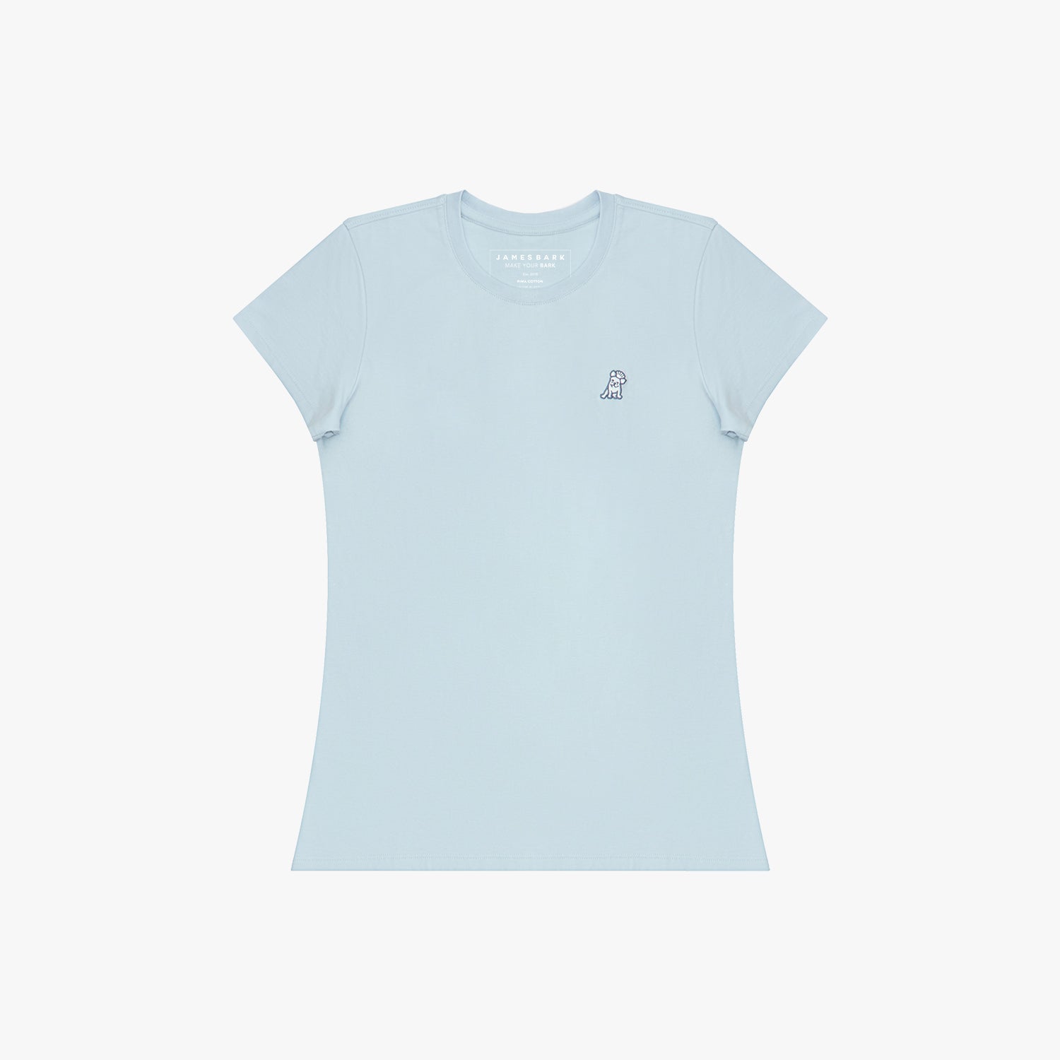 Women's Crew Neck Jersey T-Shirt - JAMES BARK