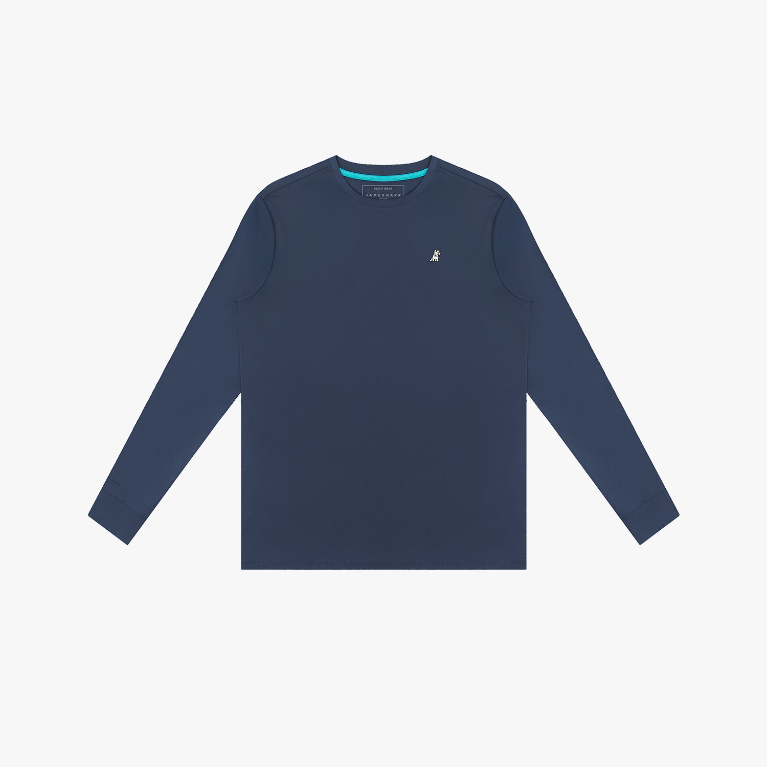 Kids' Crew Neck Rashguard — Dress Blue - JAMES BARK