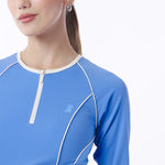 Women's Crew Neck Rashguard - JAMES BARK