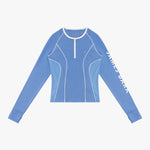 Women's Crew Neck Rashguard - JAMES BARK