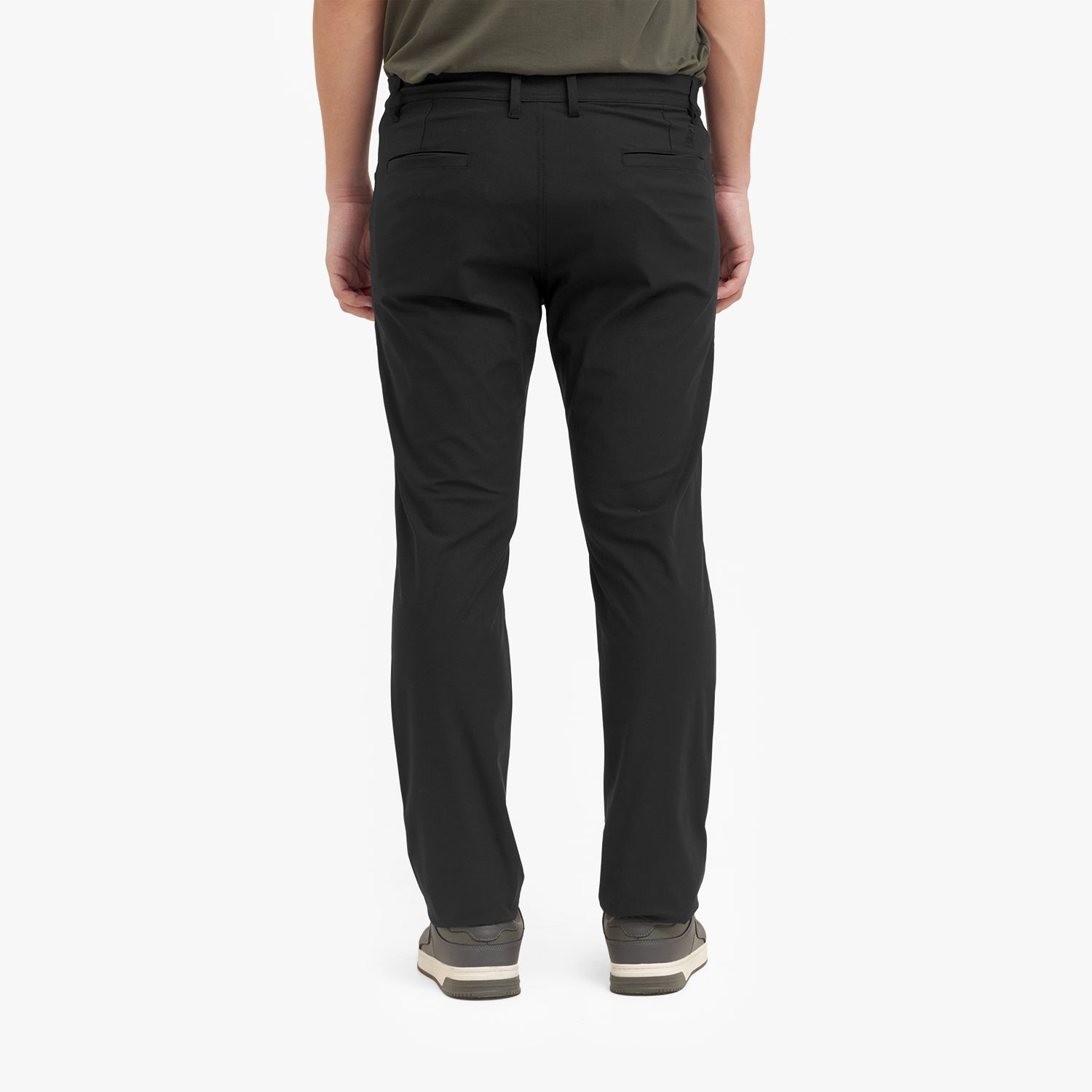 Men's Sorona® Stretch Chino Pants — Black – JAMES BARK