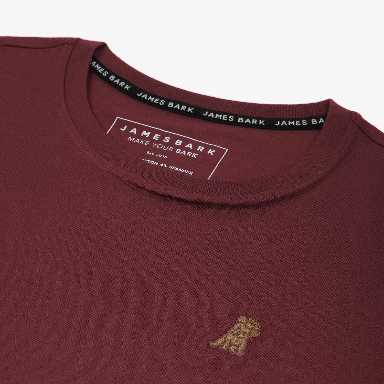 Women's Crew Neck Jersey T-Shirt-JAMES BARK