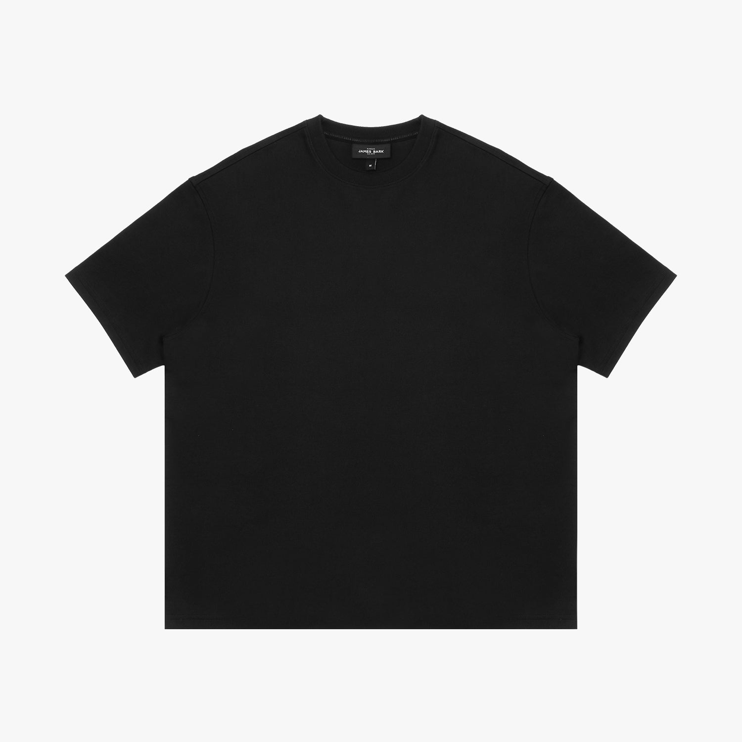Men's Relaxed Pima Cotton T-Shirt — Black Beauty - JAMES BARK