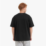 Men's Relaxed Pima Cotton T-Shirt — Black Beauty - JAMES BARK