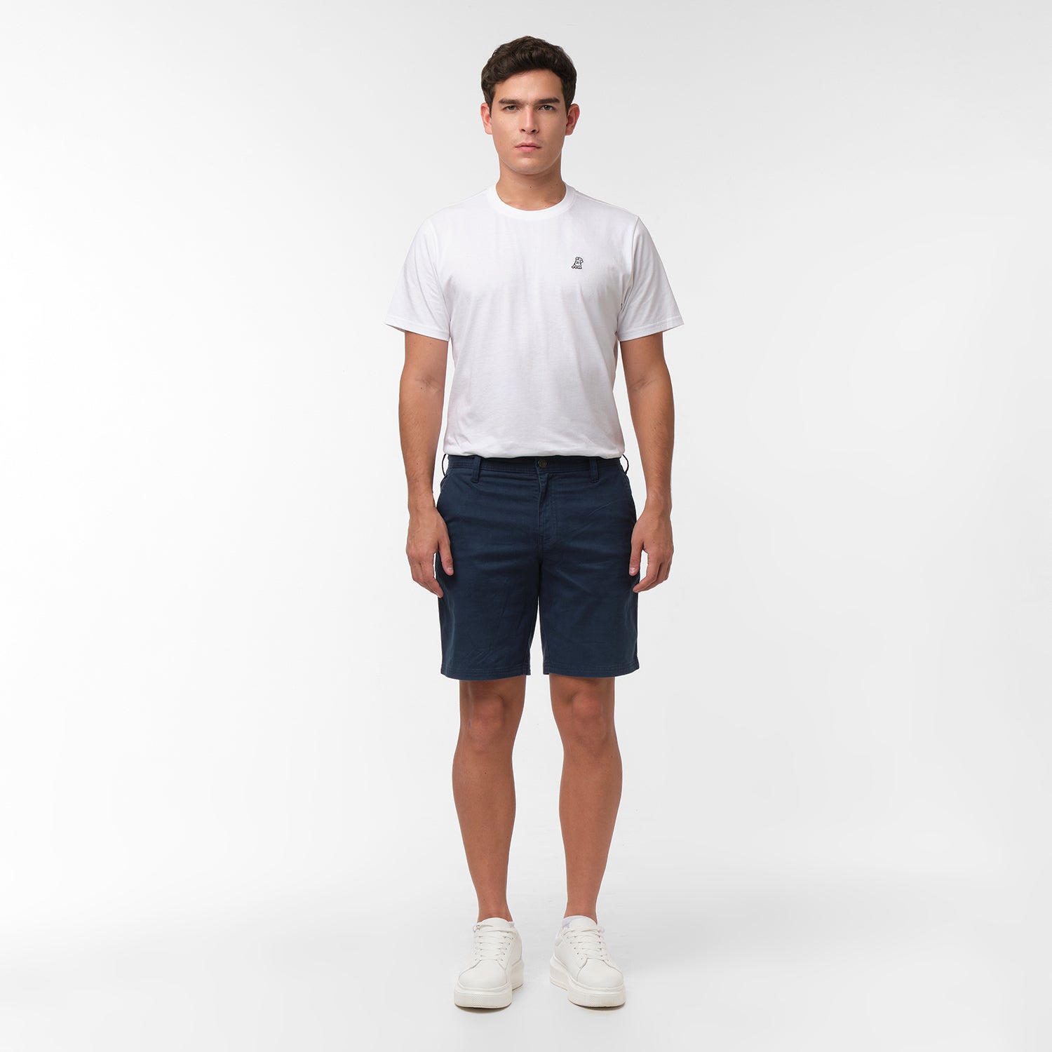 Men's Bermuda Shorts Dress Blue | JAMES BARK Men's Bermuda Shorts Dress Blue | JAMES BARK