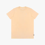 Beige t-shirt on a white background