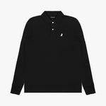 Men's Long Sleeve Polo Shirt-JAMES BARK