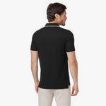 Men's Circle Patch Polo Shirt - JAMES BARK