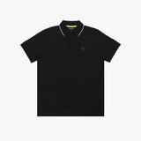 Men's Circle Patch Polo Shirt - JAMES BARK