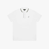 Men's Stripe Collar Polo Shirt - JAMES BARK