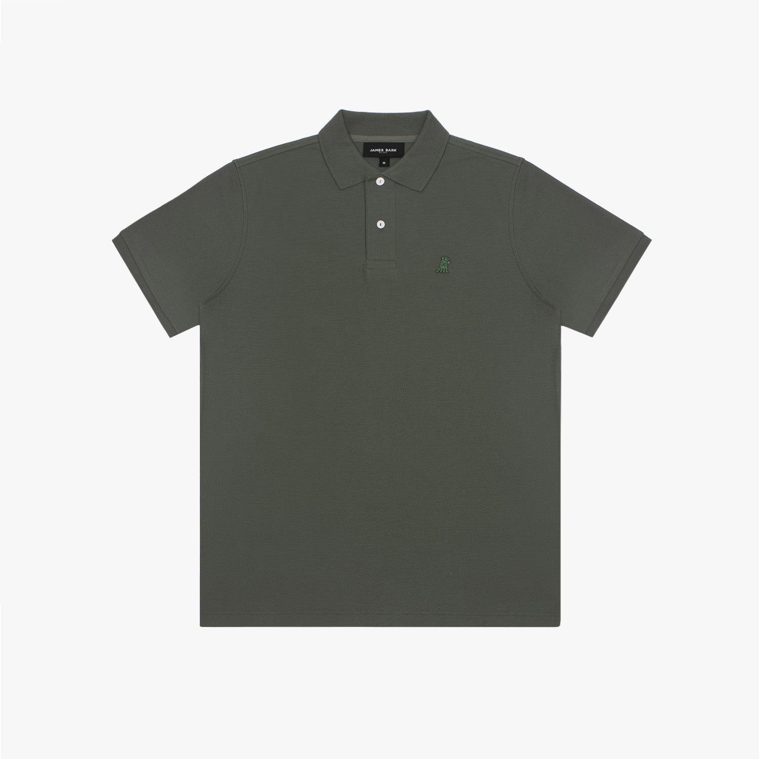 Men's Regular Fit Polo Shirt — Grape Leaf/Green - JAMES BARK