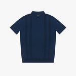 Men's Knit Polo Shirt - JAMES BARK