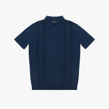 Men's Knit Polo Shirt - JAMES BARK